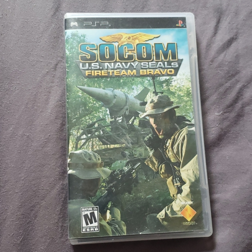 Used SOCOM PSP game.